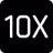 10X International School logo
