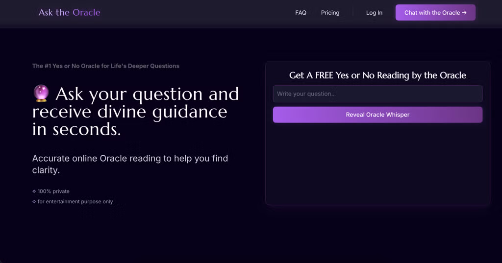 Ask The Oracle