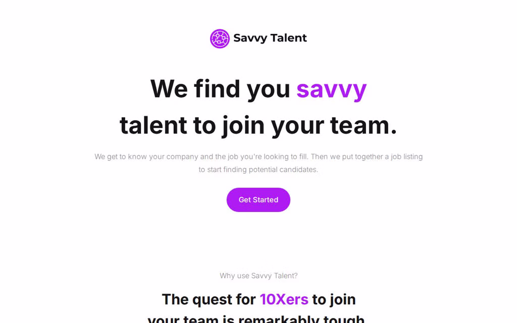 Savvy Talent